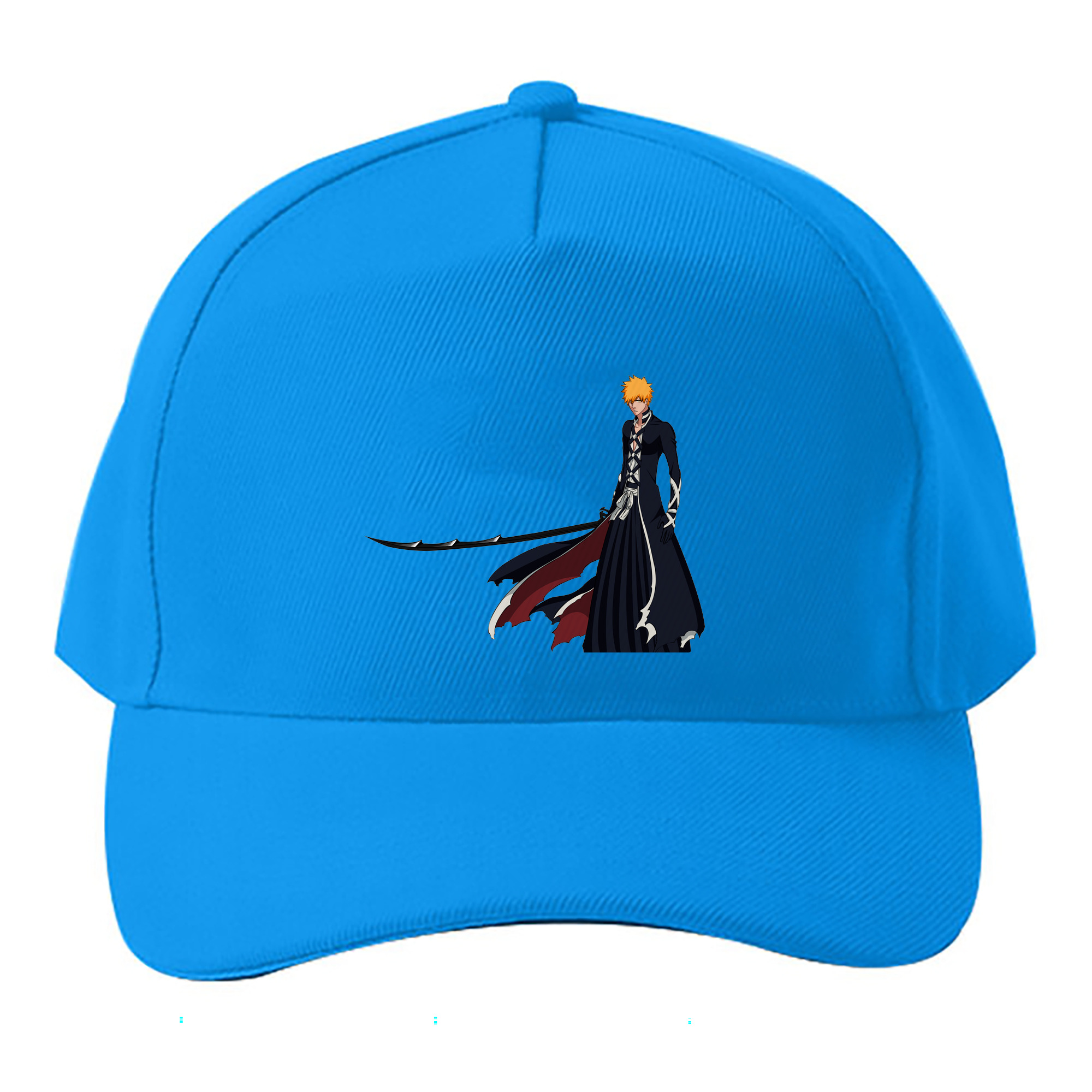 （画像用） ブリーチ 黒崎一護（くろさき いちご）BLEACH Kurosaki Ichigo ベースボールキャップ 綿100％ 男女兼用 帽子 スポーツ